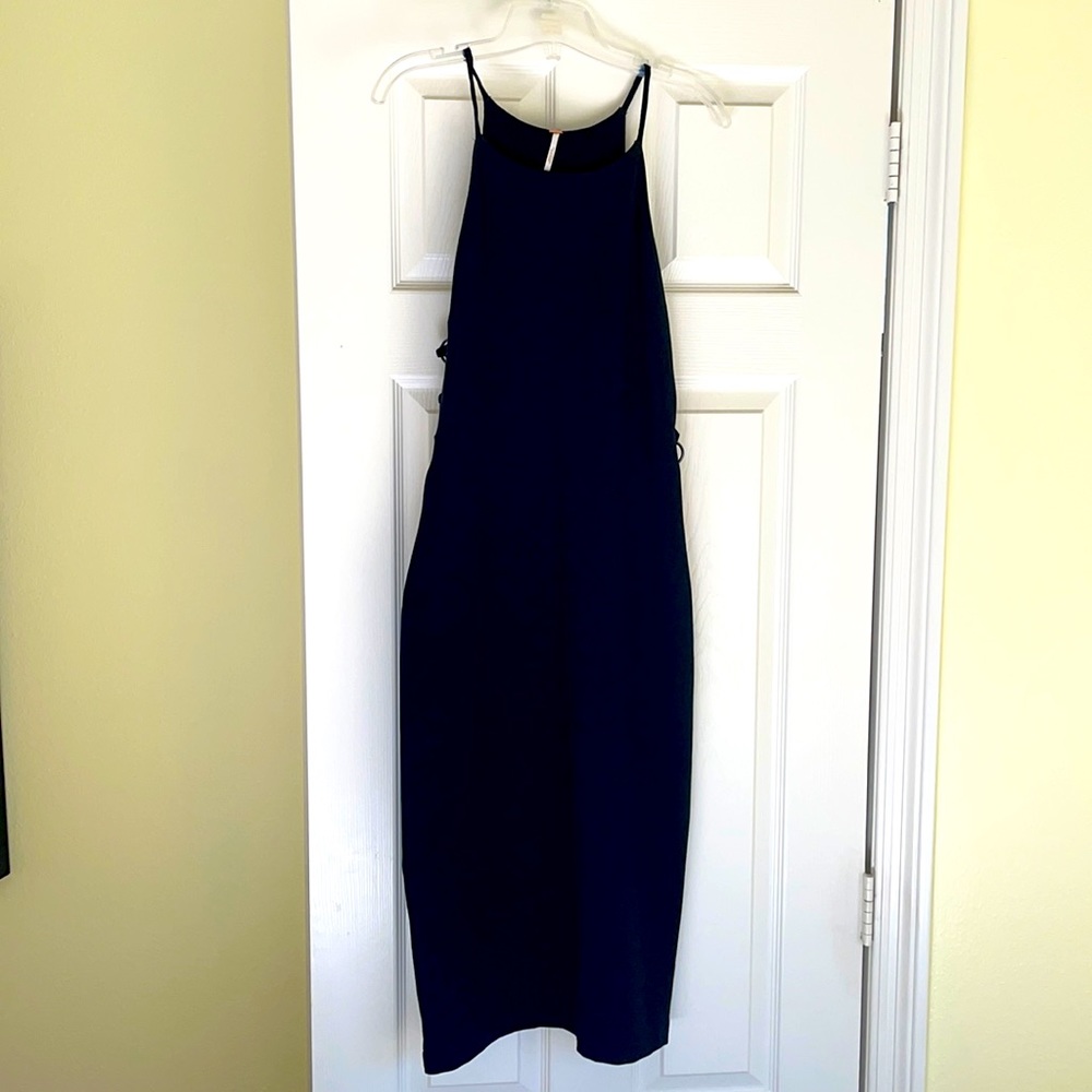 Free People peek-a-boo sides dress